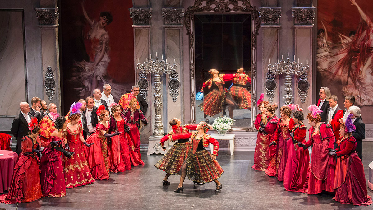 Ópera La Traviata Teatro Bretón