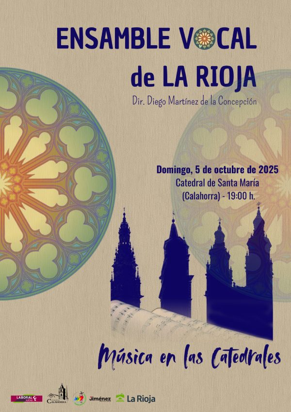 Ensamble vocal de La Rioja Musica en catedrales Calahorra