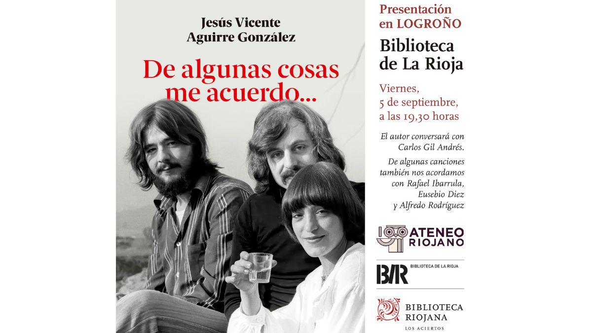 Presentacion libro De algunas cosas me acuerdo, Jesús Vicente Aguirre