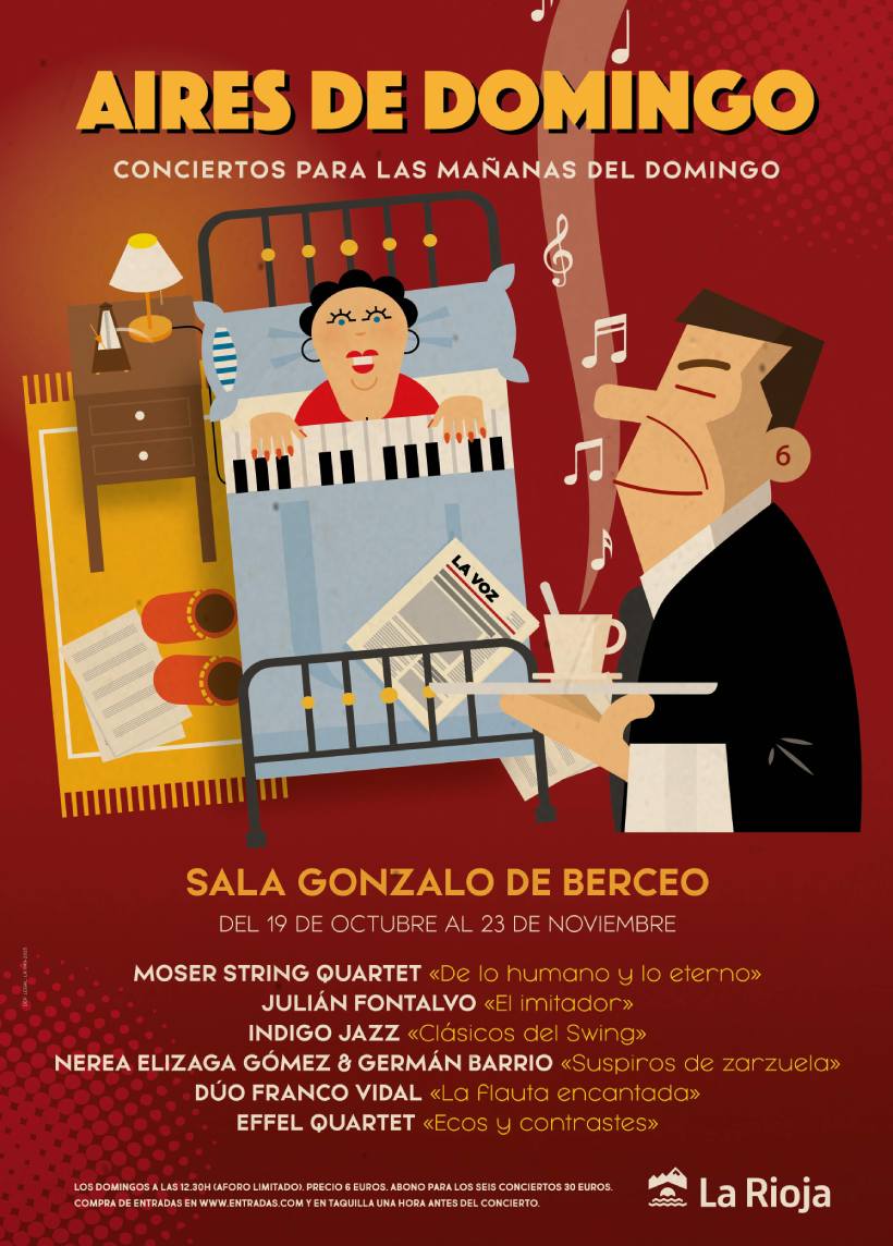 Cartel Aires de Domingo 2025