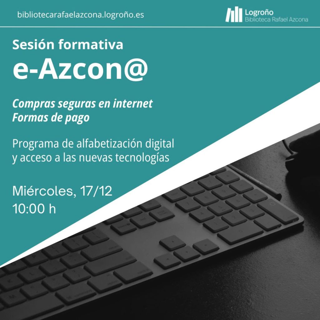 Talleres de competencias digitales en la Biblioteca Rafael Azcona
