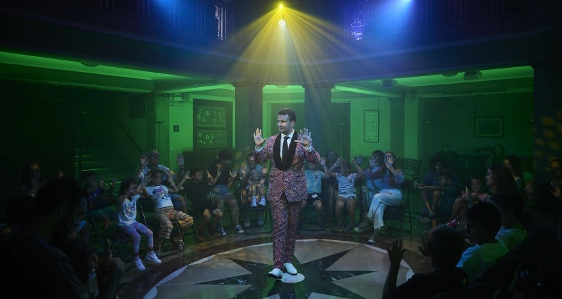 El Mago Hodei en acción