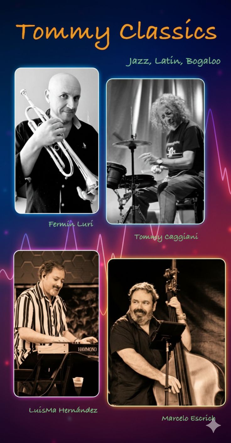 Tommy Classics Quartet concierto Xperience Parque Rioja